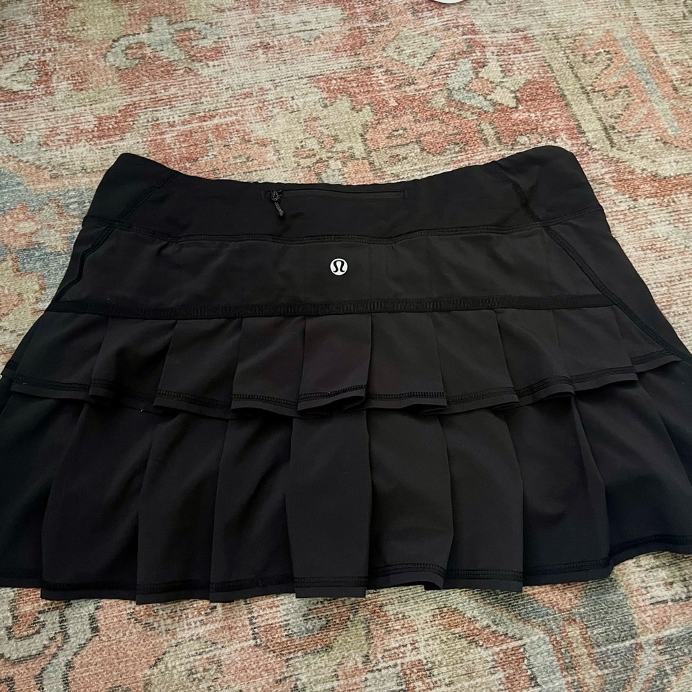 Lululemon Black Tennis Skirt